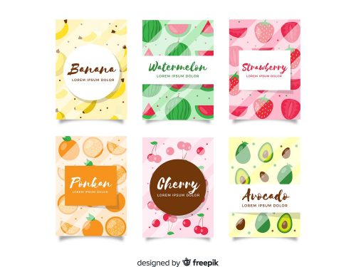Free Fruit Vector Pattern