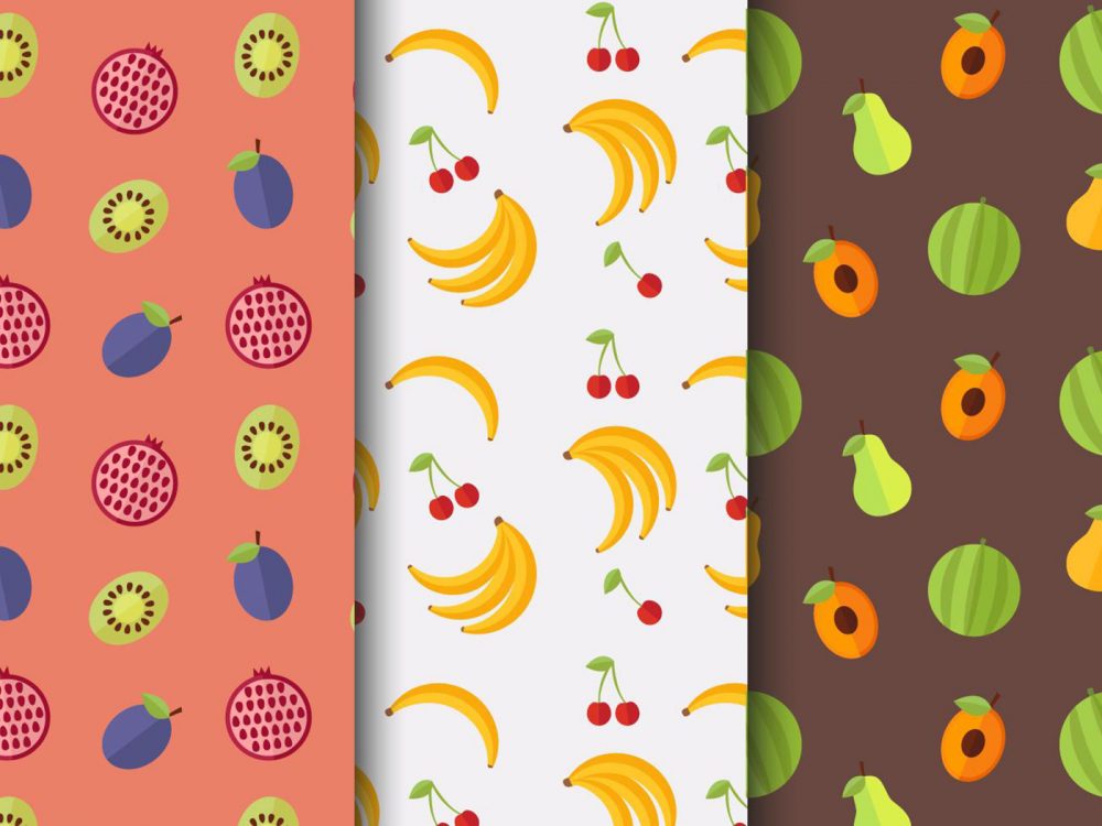Free Fruit Vector Pattern