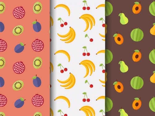 Free Fruit Vector Pattern