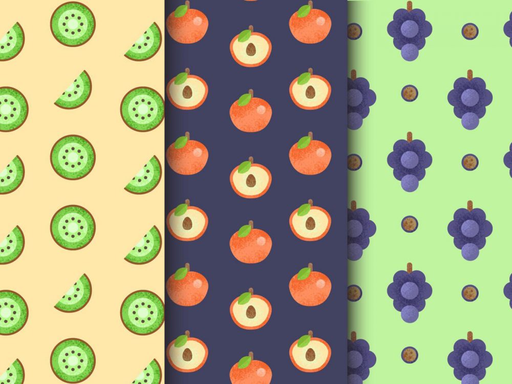 Free Fruit Vector Pattern
