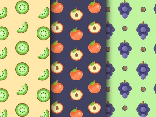 Free Fruit Vector Pattern