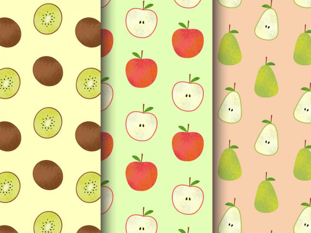 Free Fruit Vector Pattern