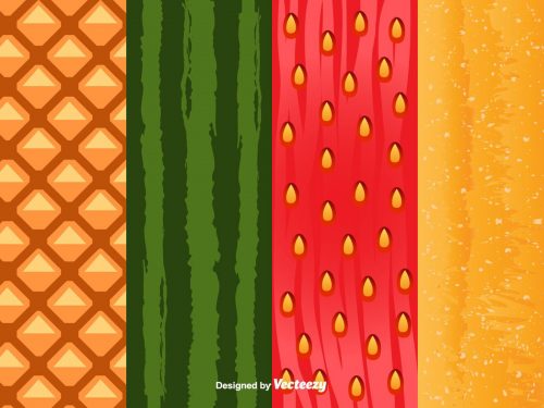 Free Fruit Vector Pattern