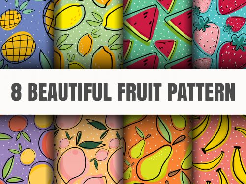 Free Fruit Vector Pattern