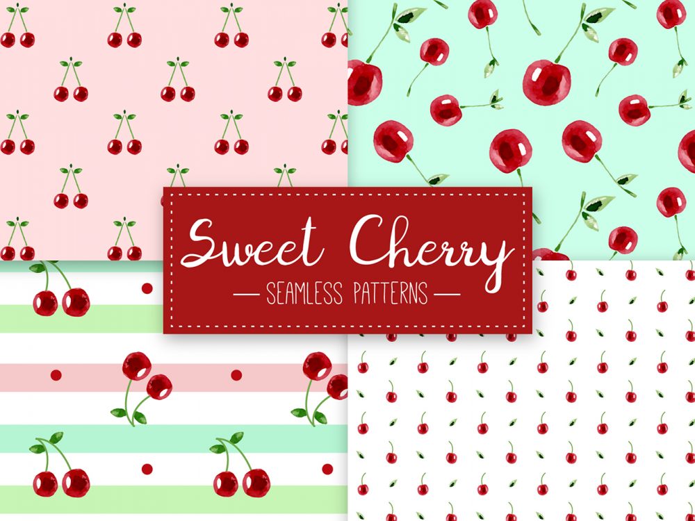 Free Fruit Vector Pattern