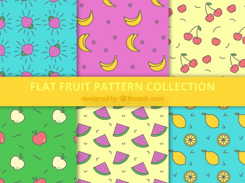 Free Fruit Vector Pattern