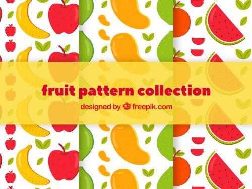 Free Fruit Vector Pattern