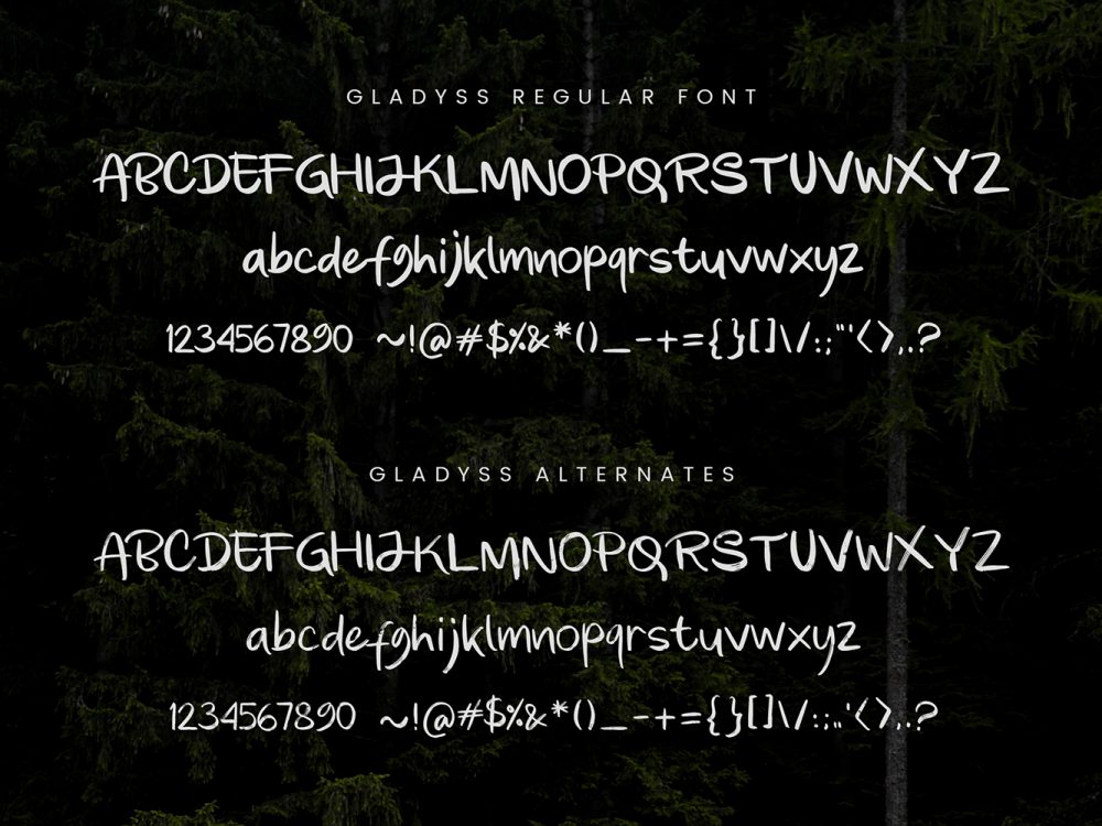 Gladyss Free Font