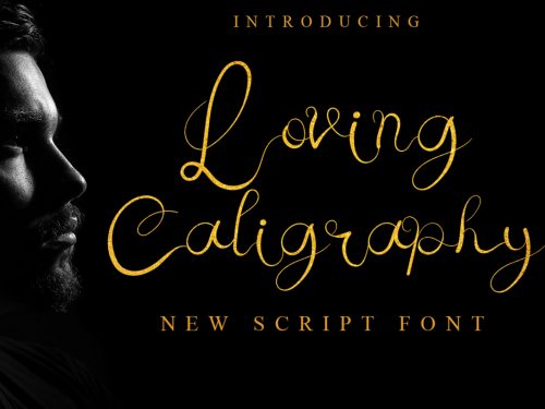 Loving Calligraphy Free Font