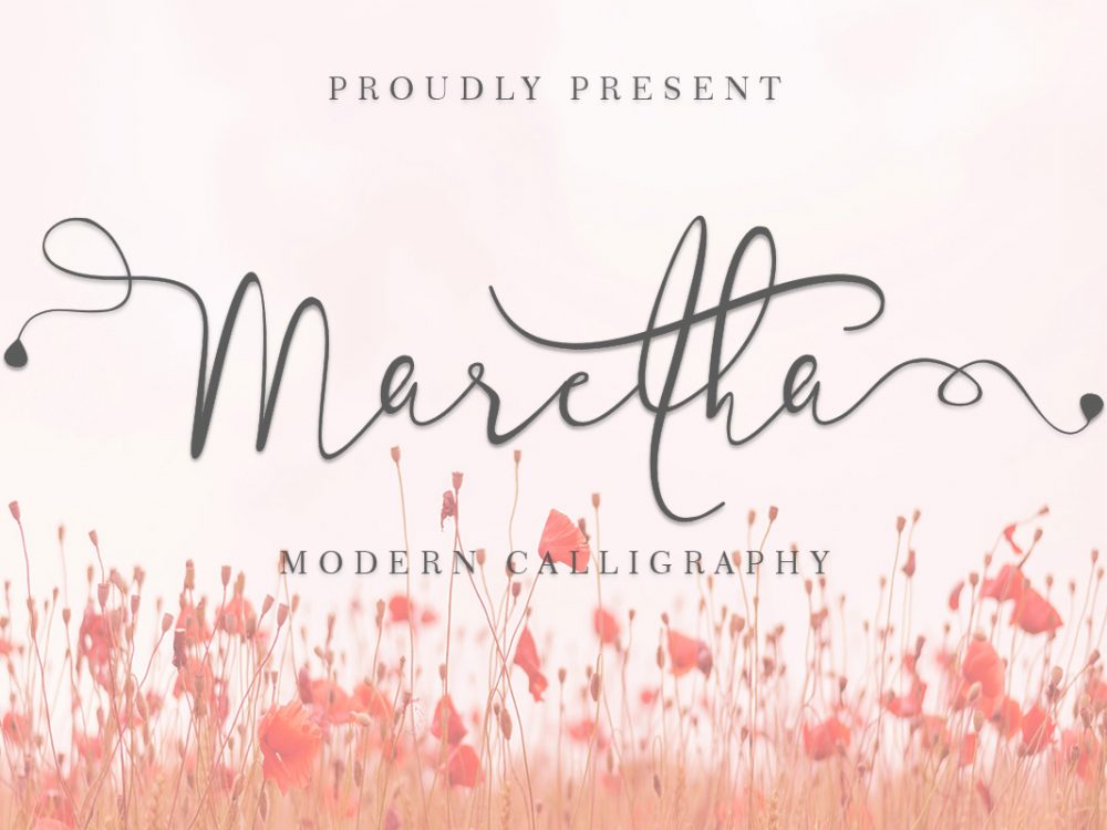 Maretha Free Font