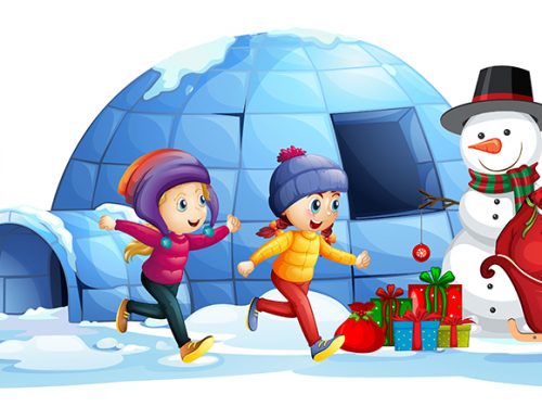 Merry Christmas and Happy New Year Illustration