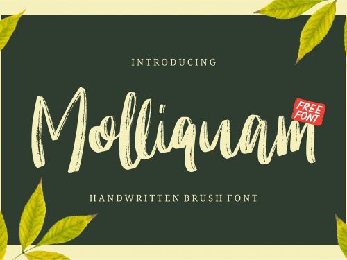 Molliquam Free Font