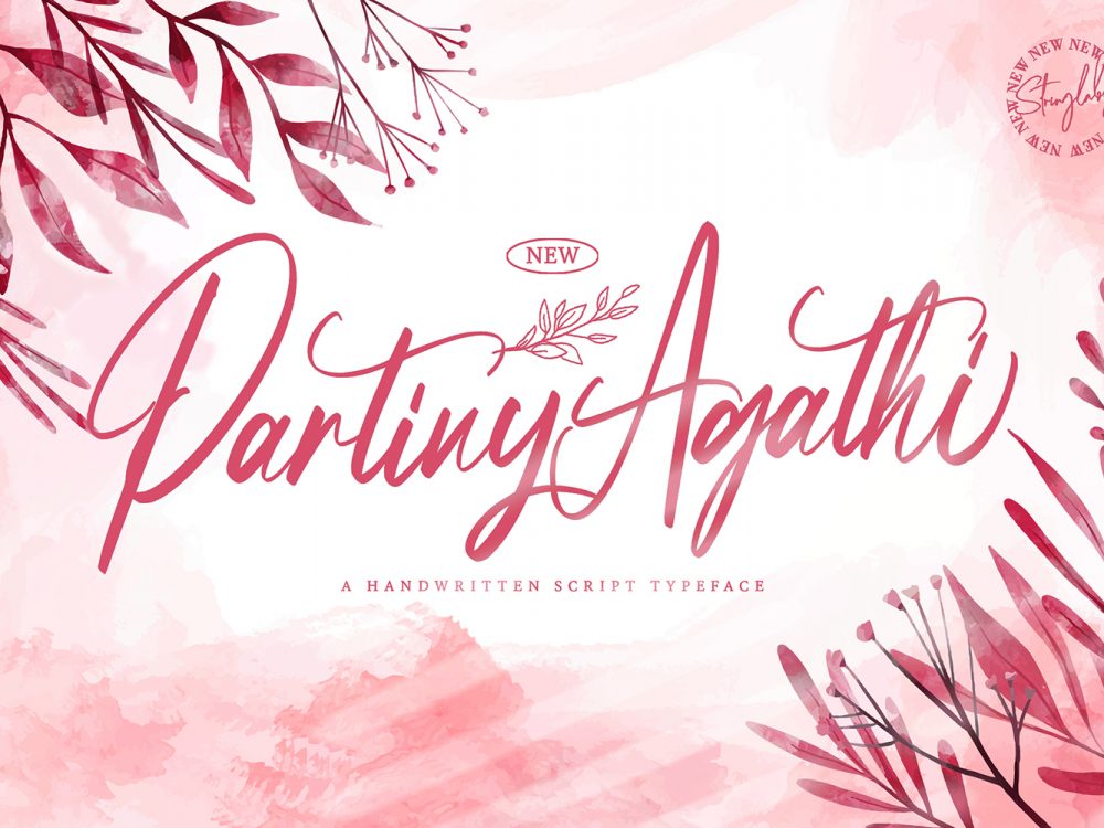 Partiny Agathi Free Font