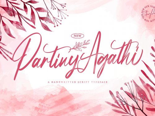 Partiny Agathi Free Font