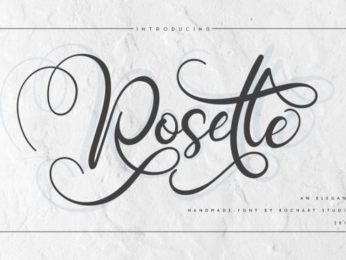 Rosette Free Font