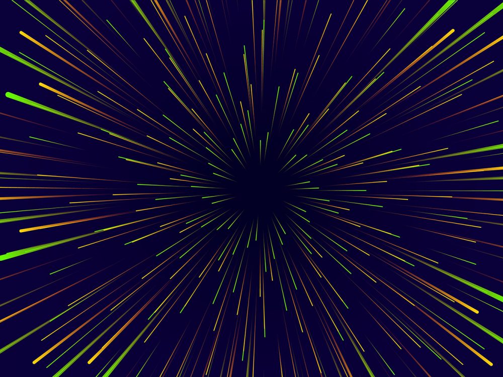 Abstract Neon Lights Background