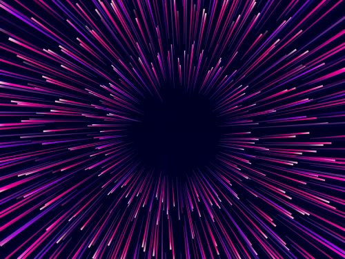 Abstract Neon Lights Background