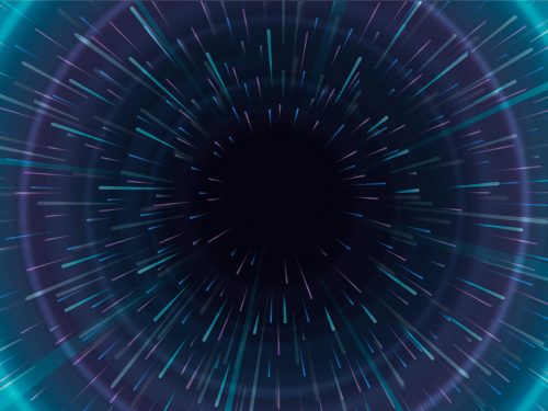 Abstract Neon Lights Background