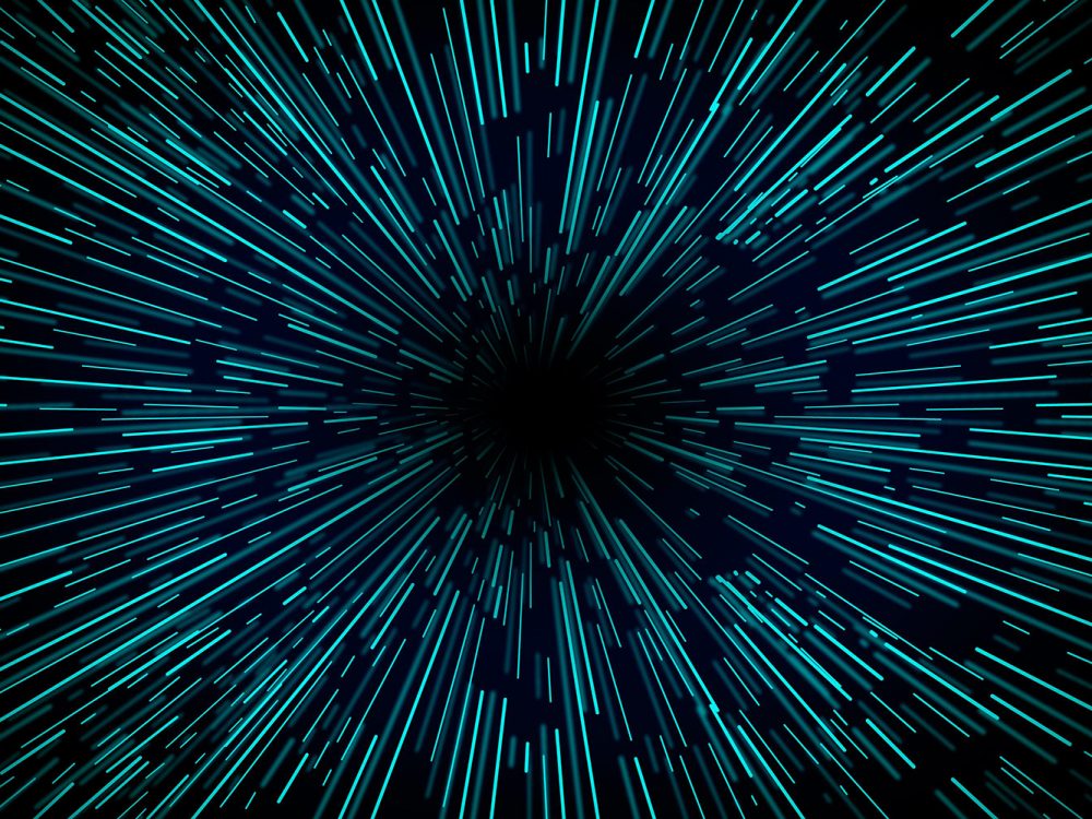 Abstract Neon Lights Background