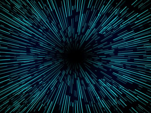 Abstract Neon Lights Background