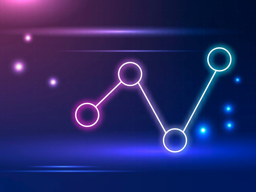 Abstract Neon Lights Background