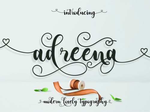 Adreena Free Font