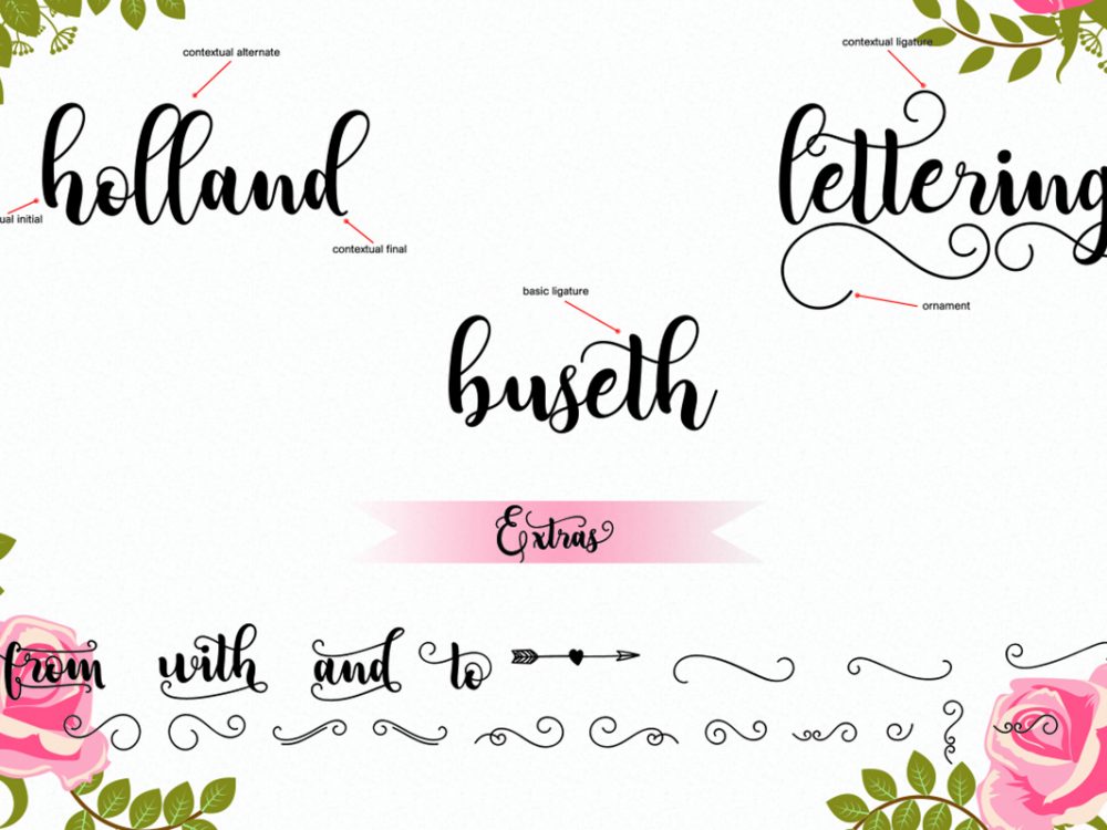 Adreena Free Font