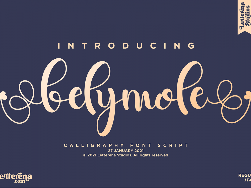 Belymole Free Font