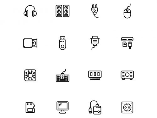 Computer Hardware Icons