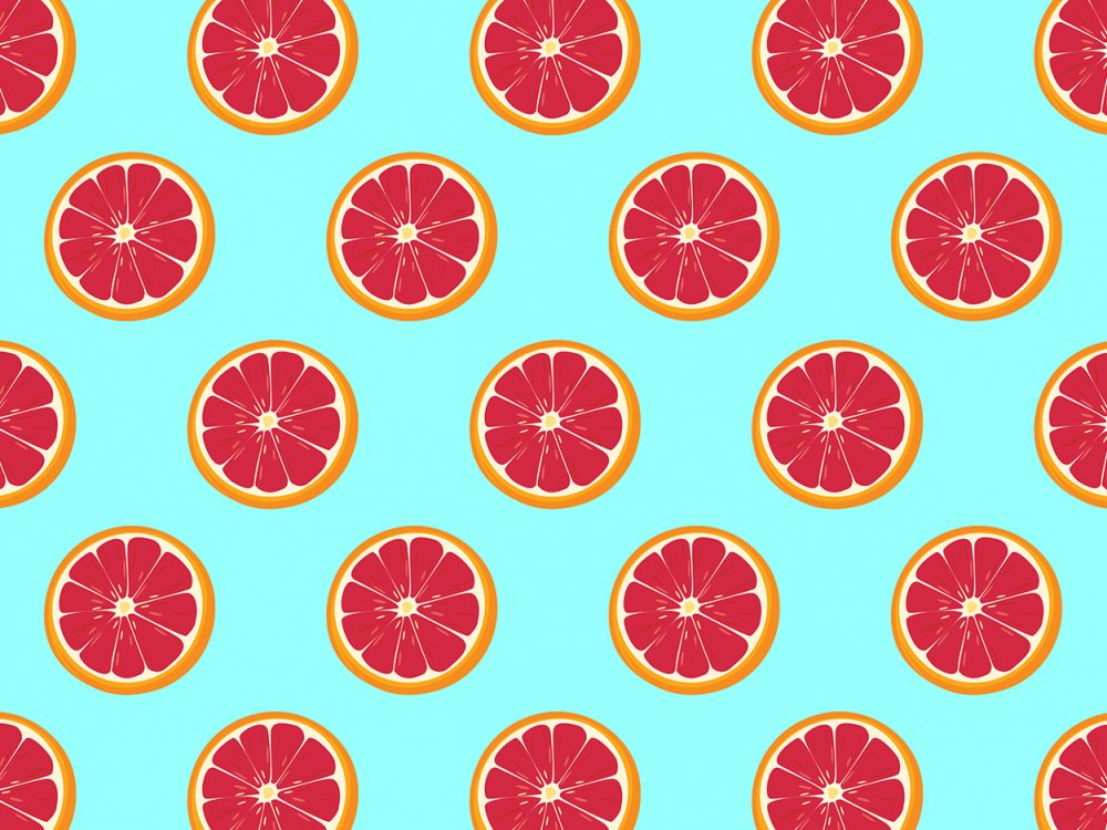 Free Fruit Vector Pattern