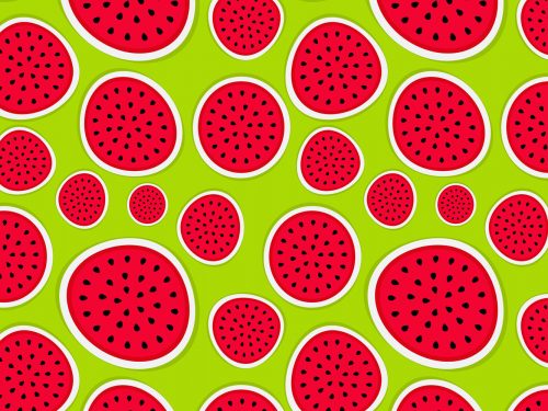 Free Fruit Vector Pattern