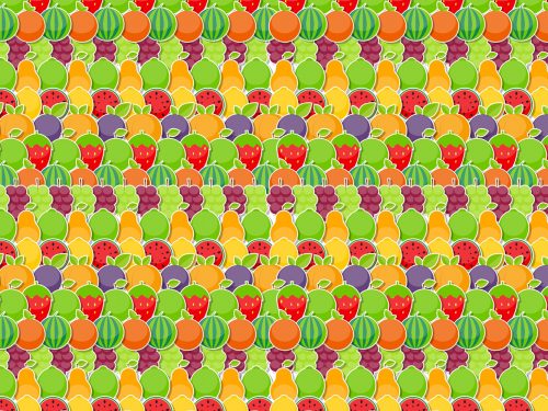 Free Fruit Vector Pattern