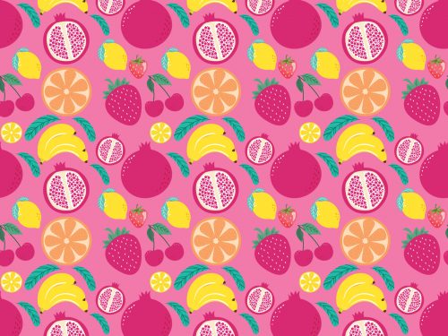 Free Fruit Vector Pattern