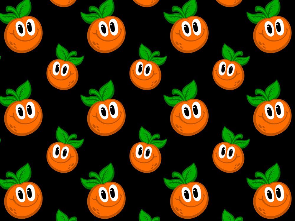 Free Fruit Vector Pattern
