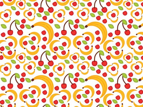 Free Fruit Vector Pattern