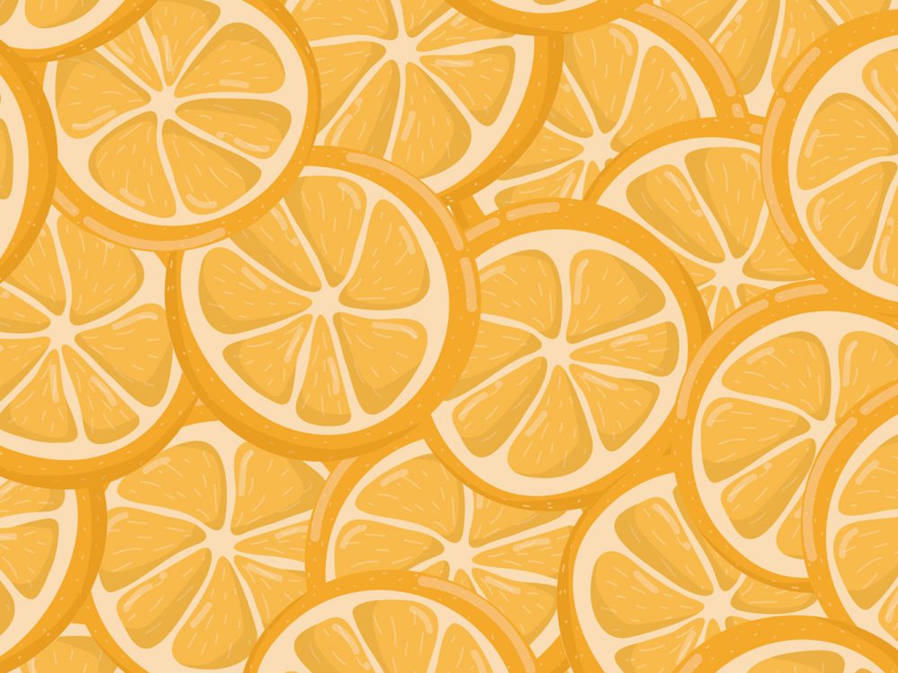 Free Fruit Vector Pattern