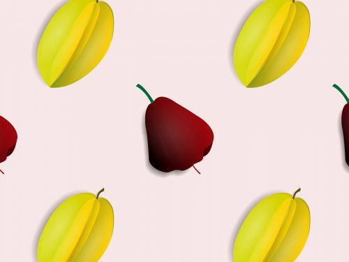 Free Fruit Vector Pattern