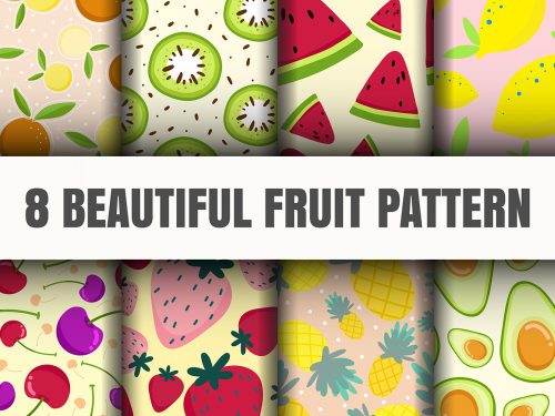 Free Fruit Vector Pattern