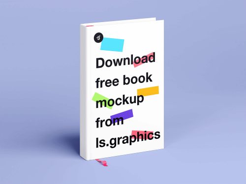 Free Hardcover Book Mockup