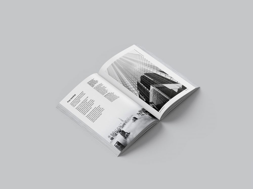 Free Octavo Book Mockup