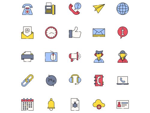 Free Telephone Operator Icons