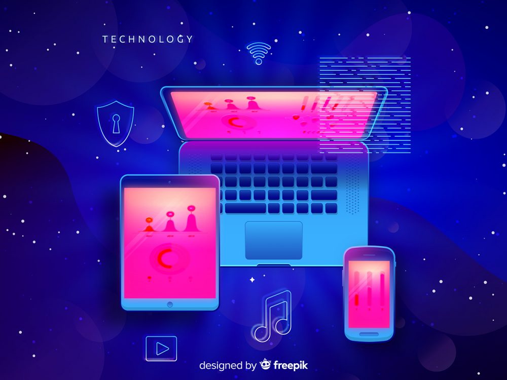 Futuristic Technology Background