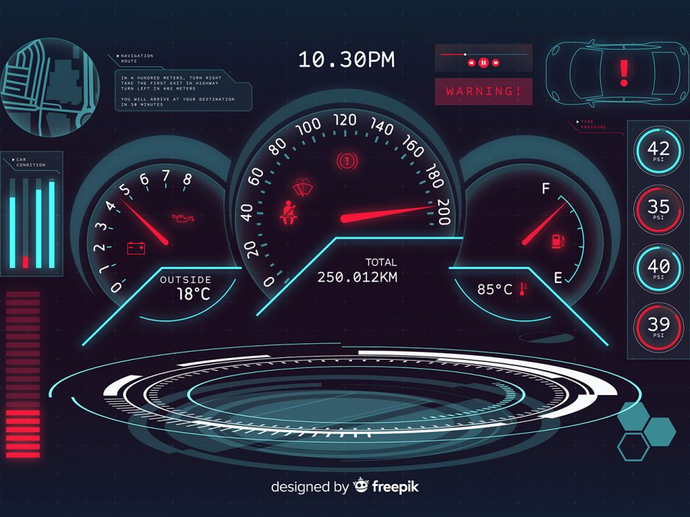 Futuristic Technology Background