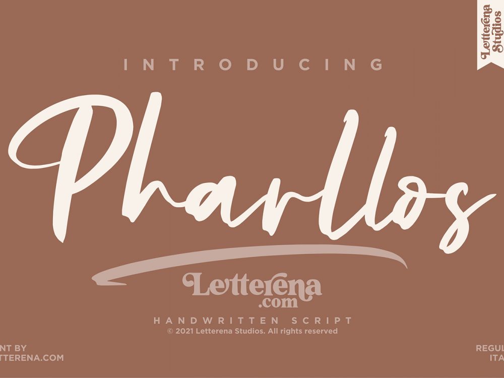 Pharllos Free Font