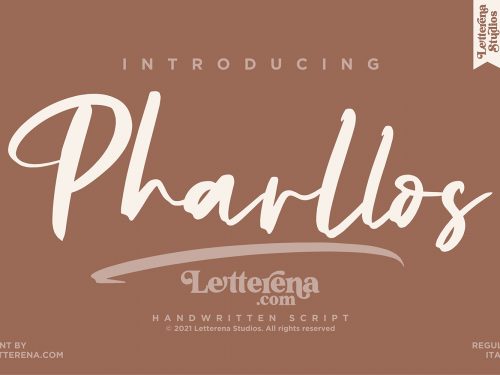 Pharllos Free Font