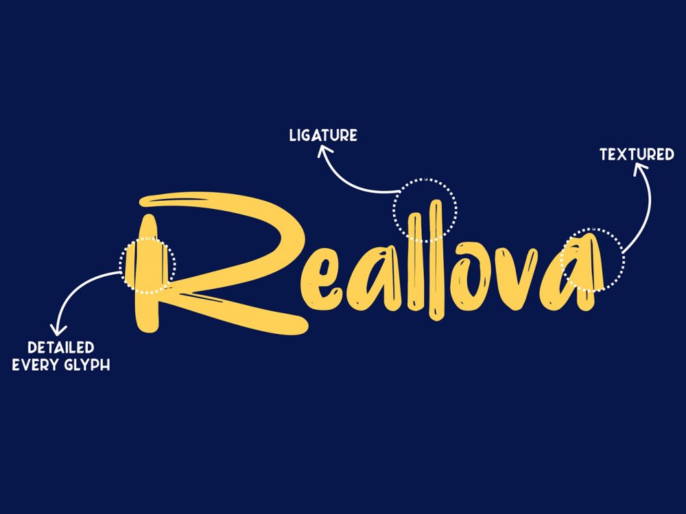 Reallova Free Font