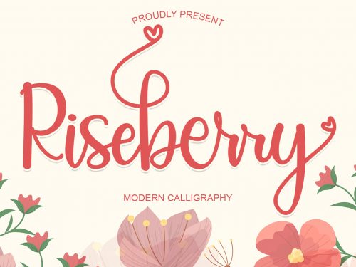 Riseberry Free Font
