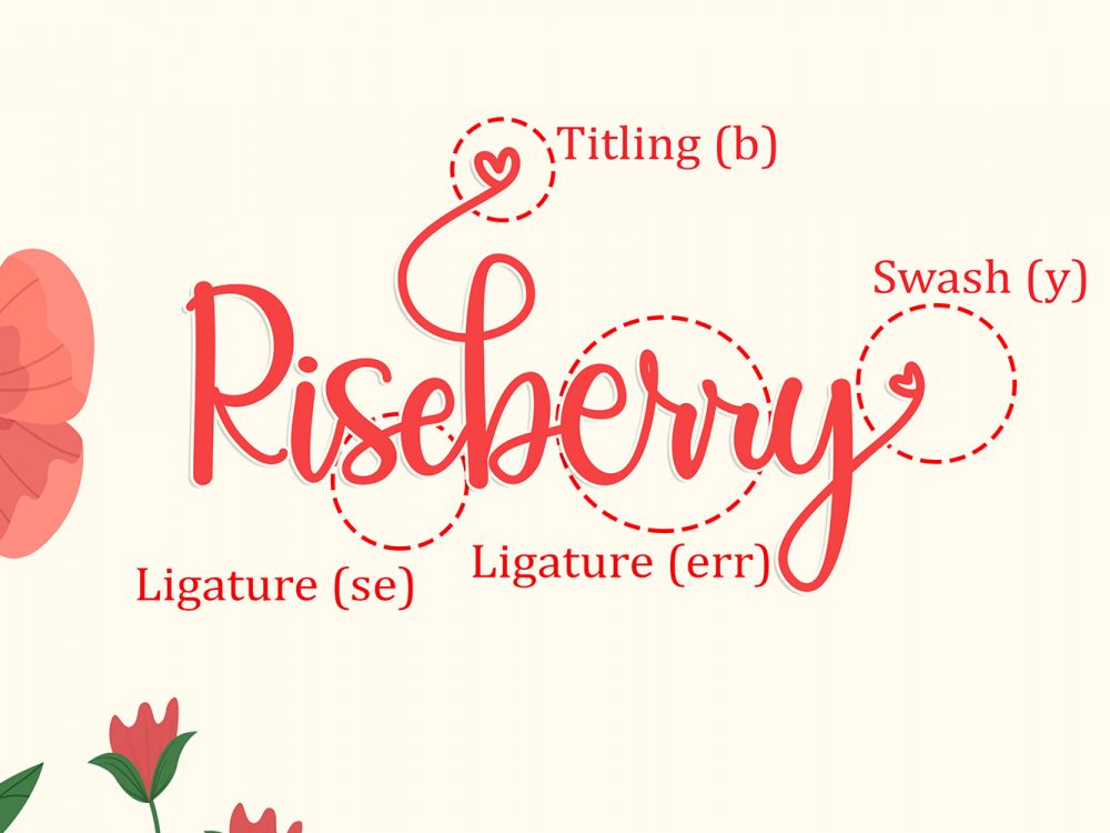 Riseberry Free Font