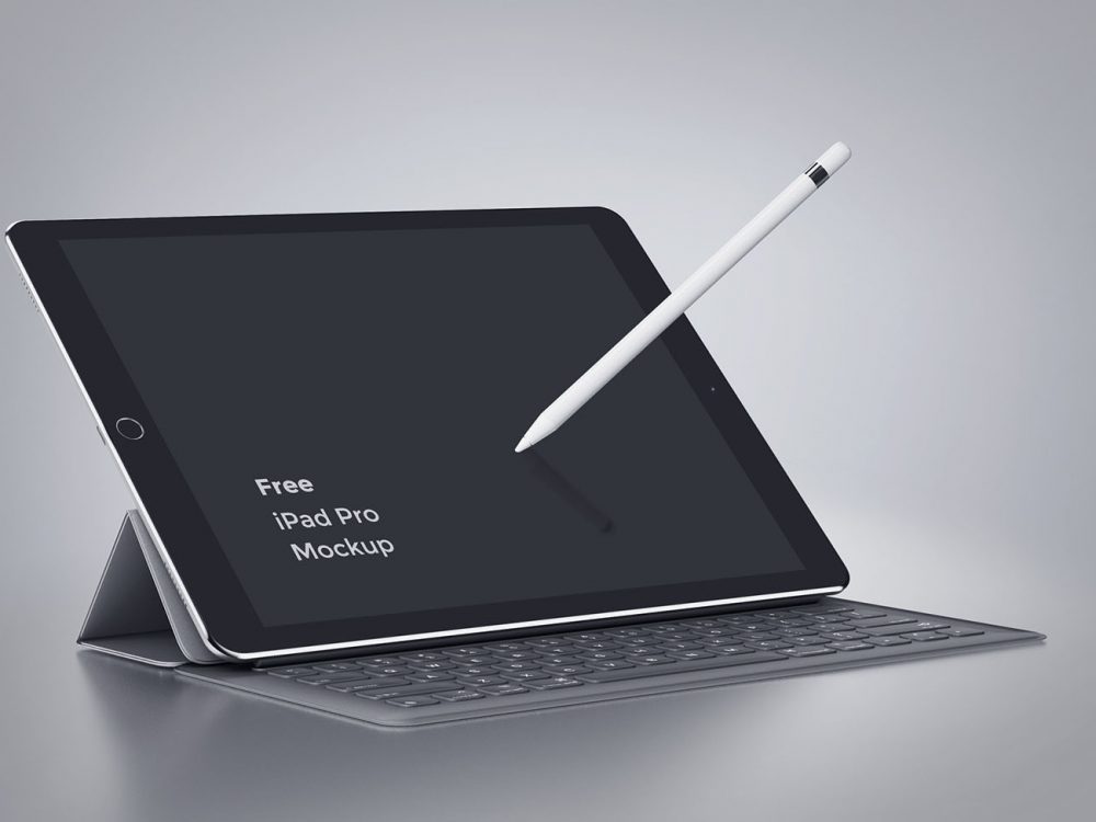 iPad Pro Free PSD Mockup