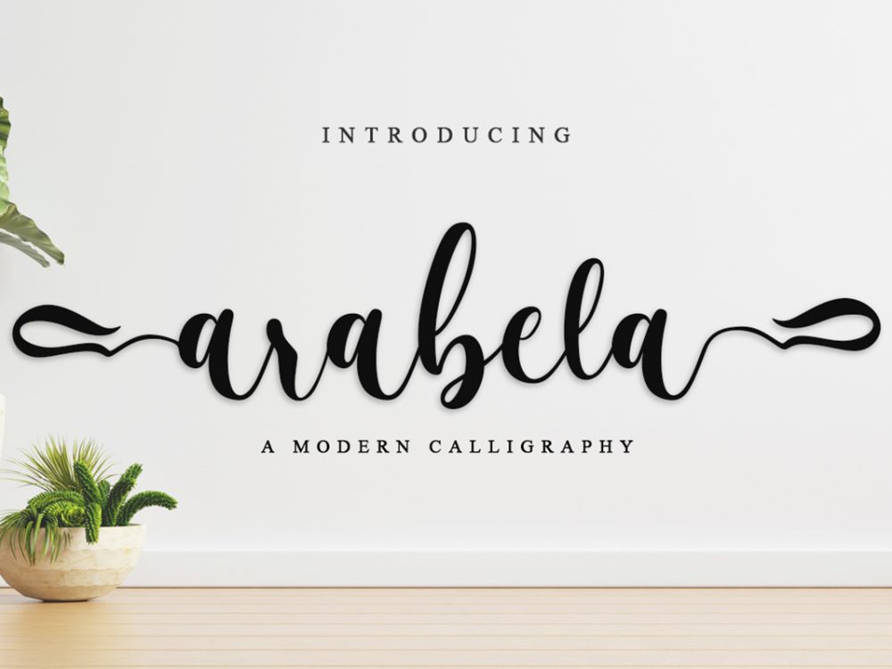Arabela Script Free Font